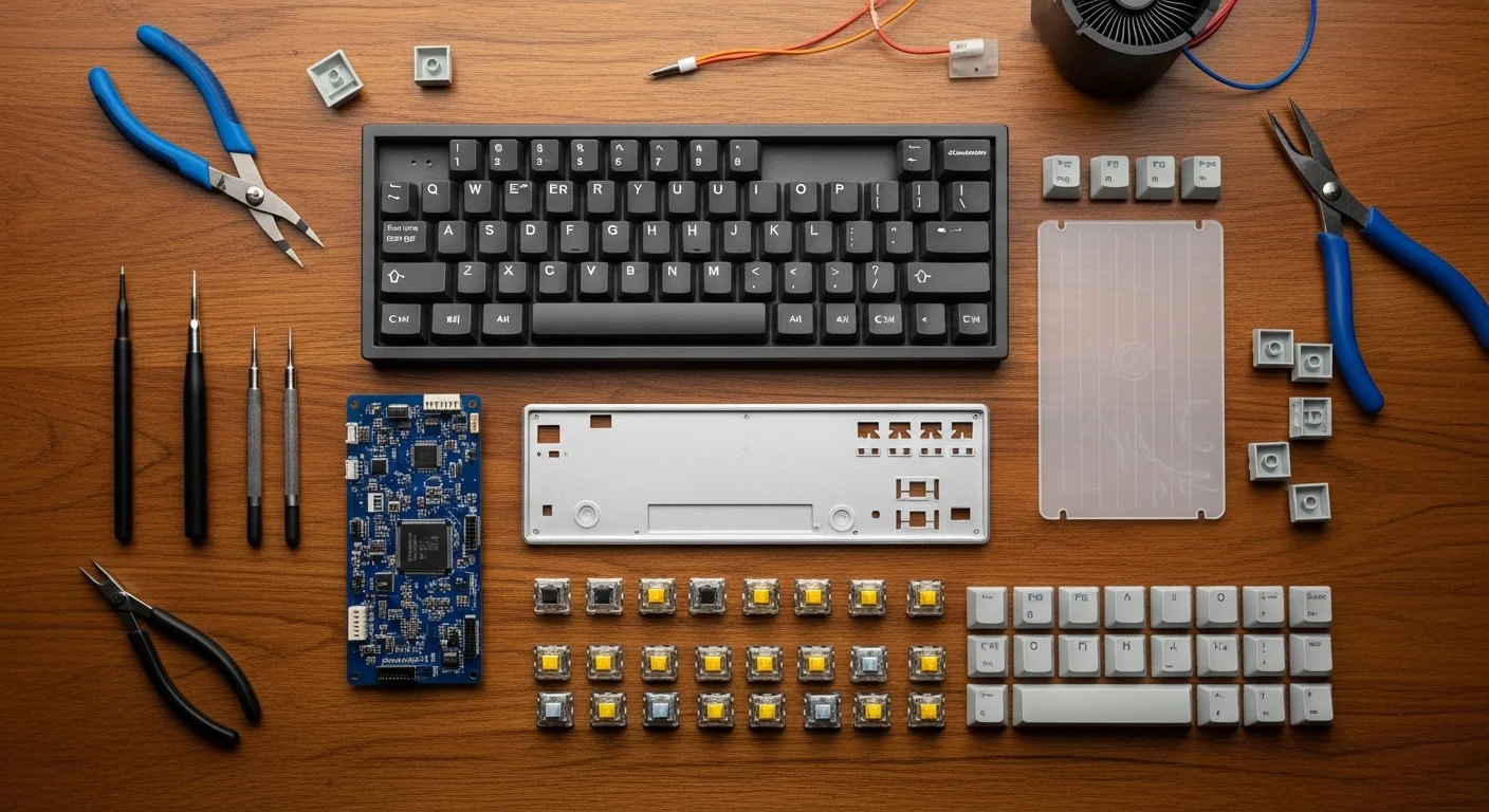 How to build custom keyboard 2026 - PCB and parts assembly