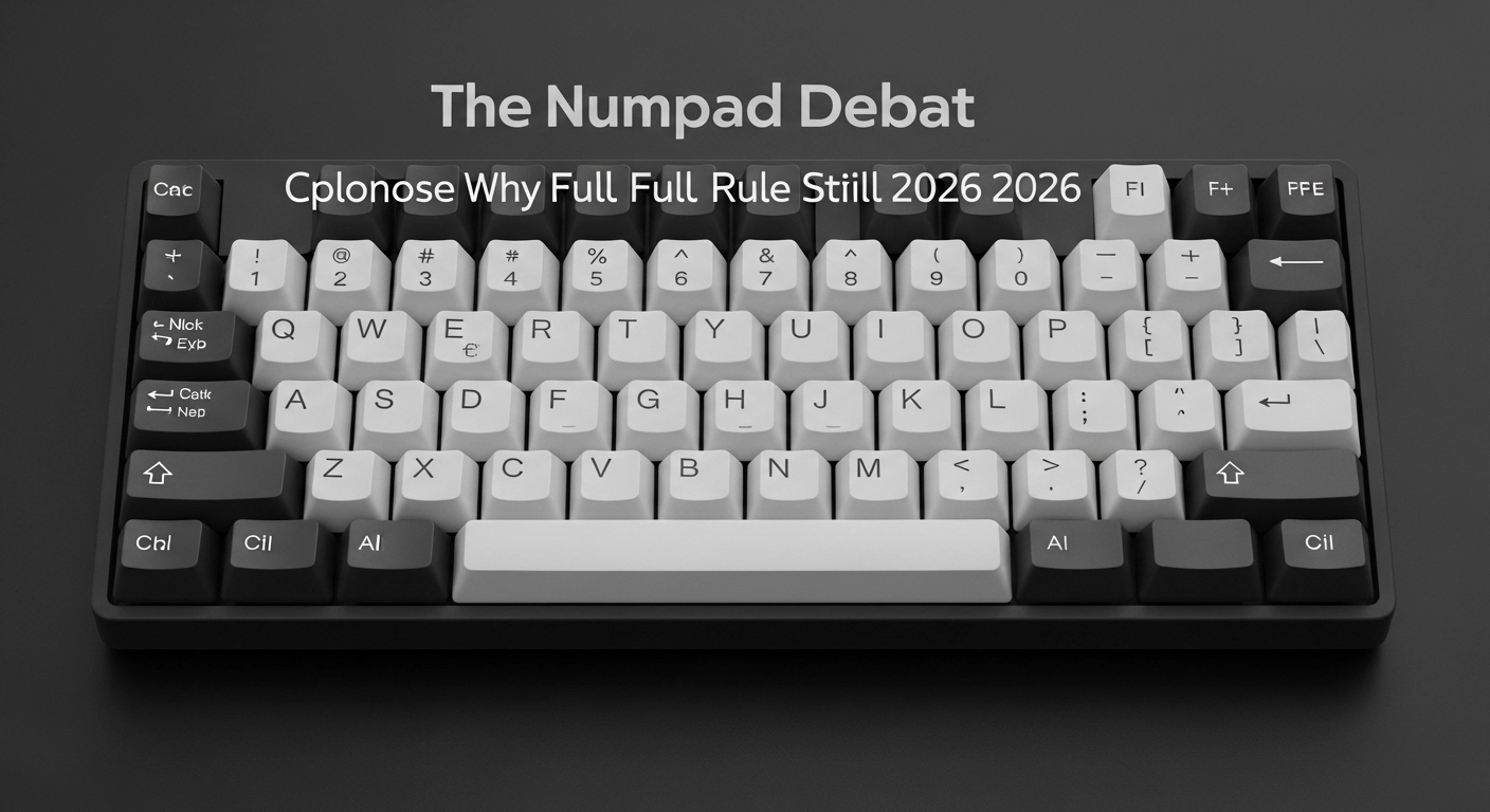 The Numpad Debate 2026 - Productivity and Full-Size layouts