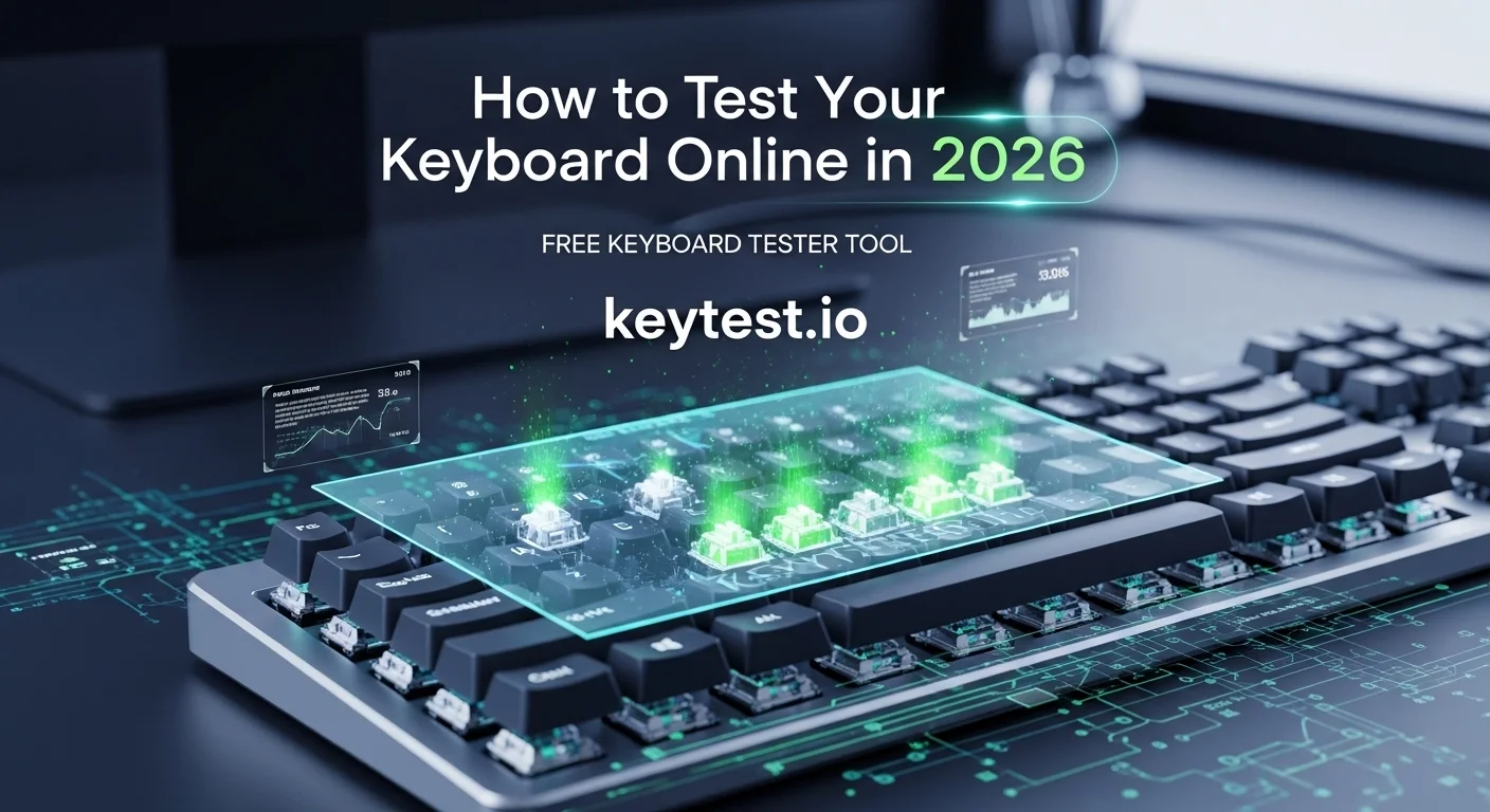 How to test your keyboard online in 2026 – Hero image